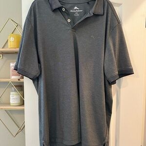 Tommy Bahama Charcoal Polo Shirt for Men